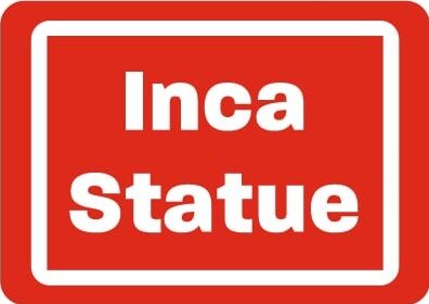 Inca Statue Cusco logo, Plaza de Armas meeting point